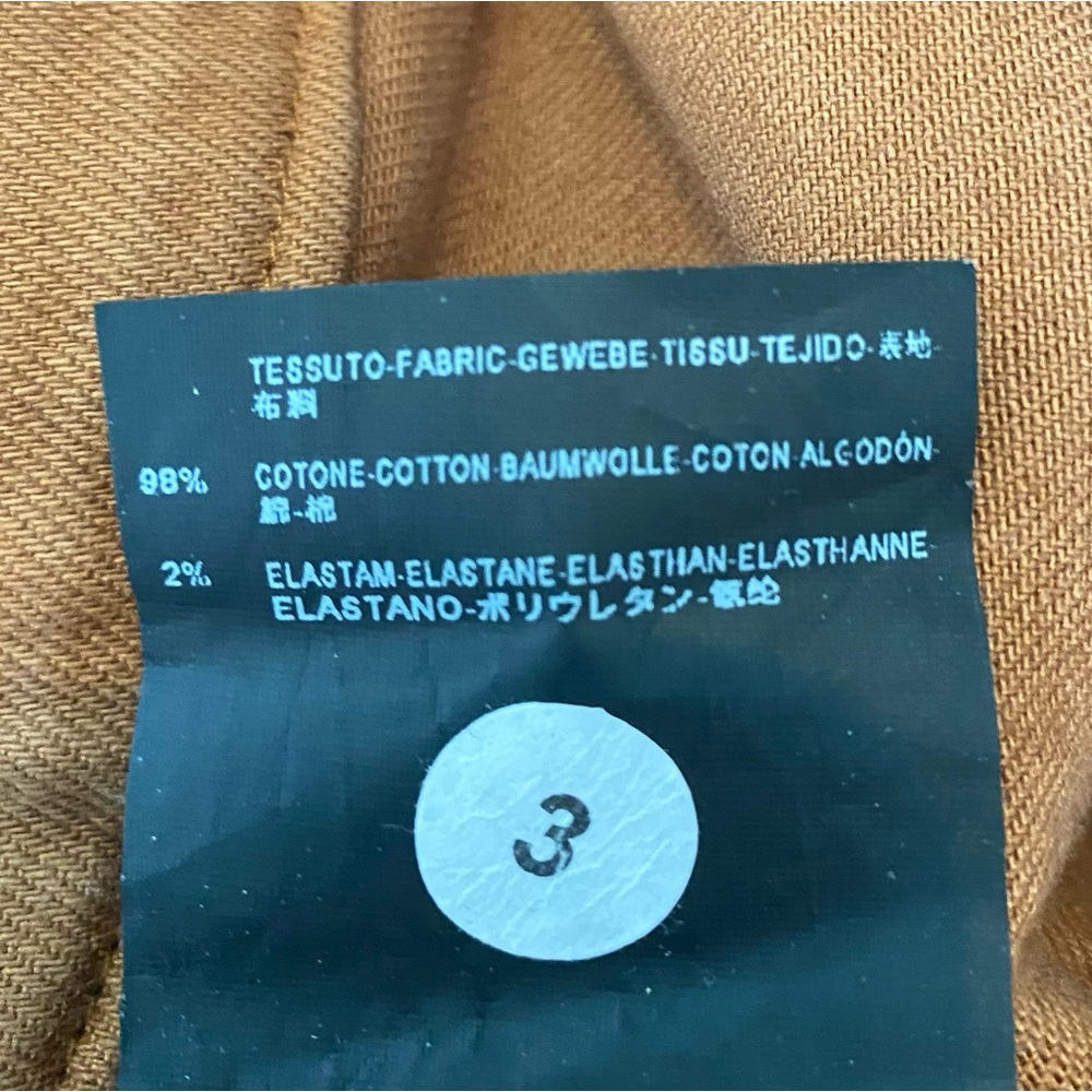 BALENCIAGA Brown Pants Skinny Jeans, Size 6/8 EU 40 - Picture 6 of 9